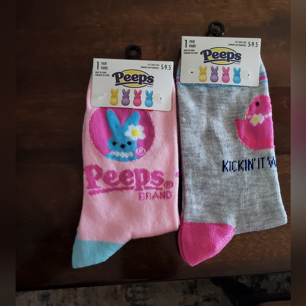 Peeps Brand Colorful Socks Set-NWT